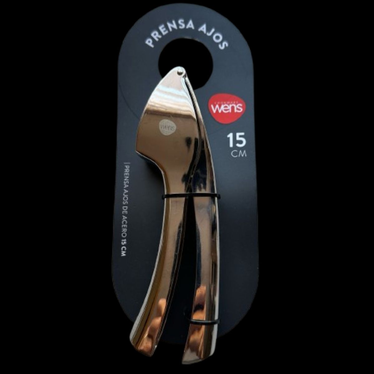 GENERICO - Prensa Ajo Acero Inoxidable Wens 15cm