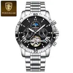 STARTECHOFFICE - Reloj Automático Mecánico para Hombre De Lujo Impermeable 3ATM