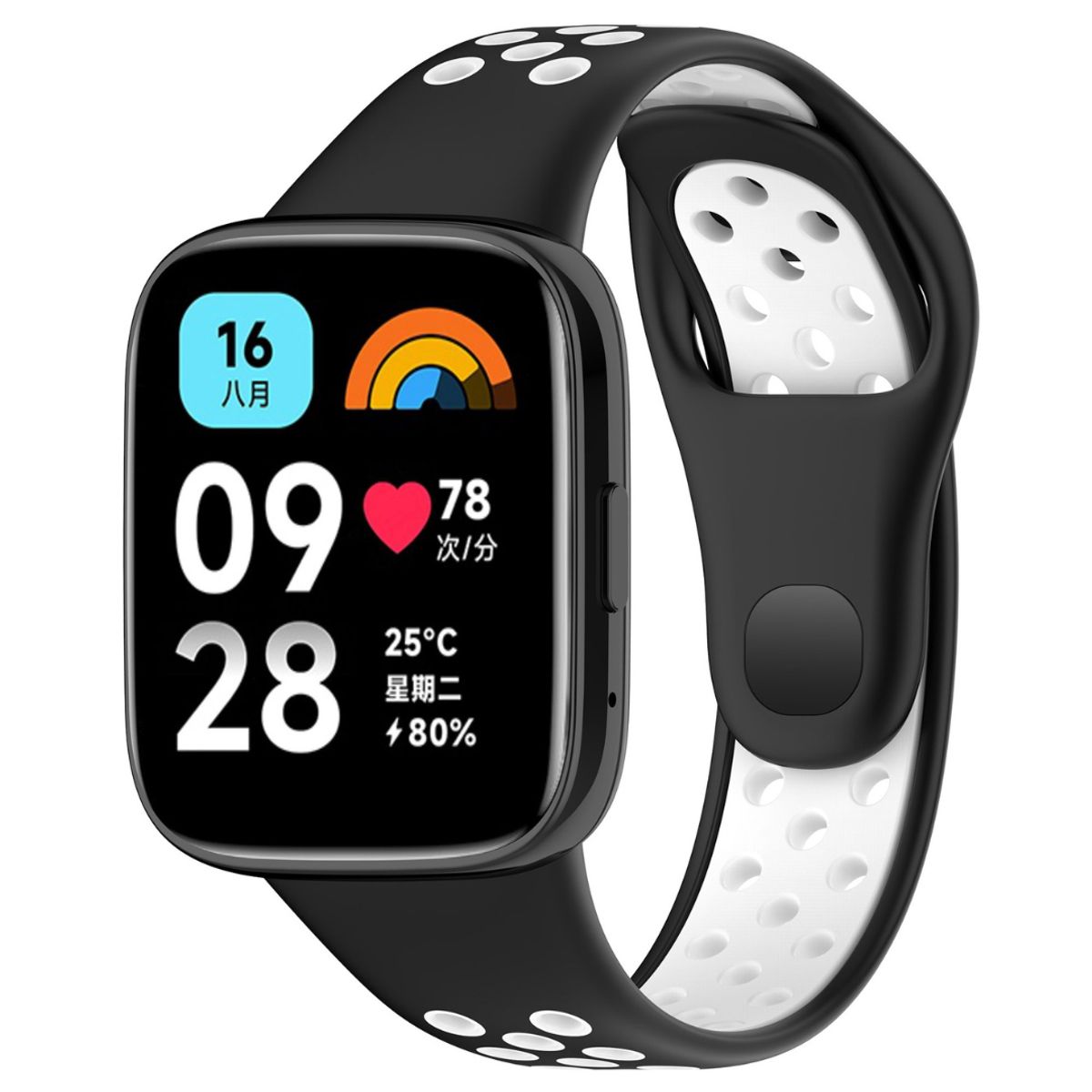GENERICO - Correas Deportivas Compatible Con Redmi Watch 3 Active/Lite