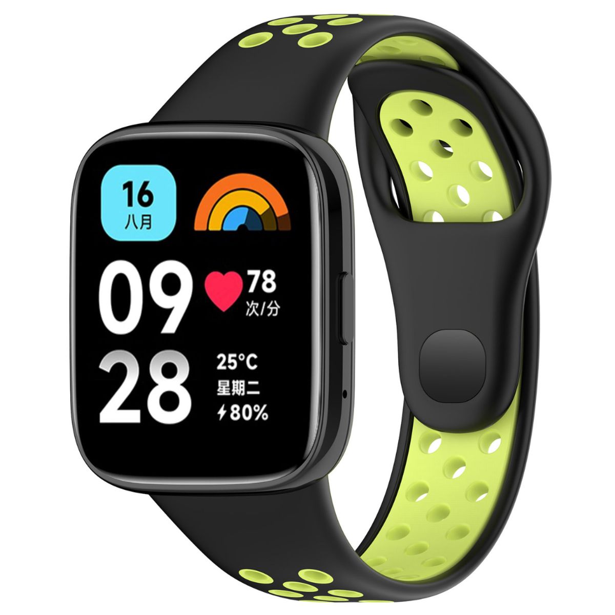 GENERICO - Correas Deportivas Compatible Con Redmi Watch 3 Active/Lite