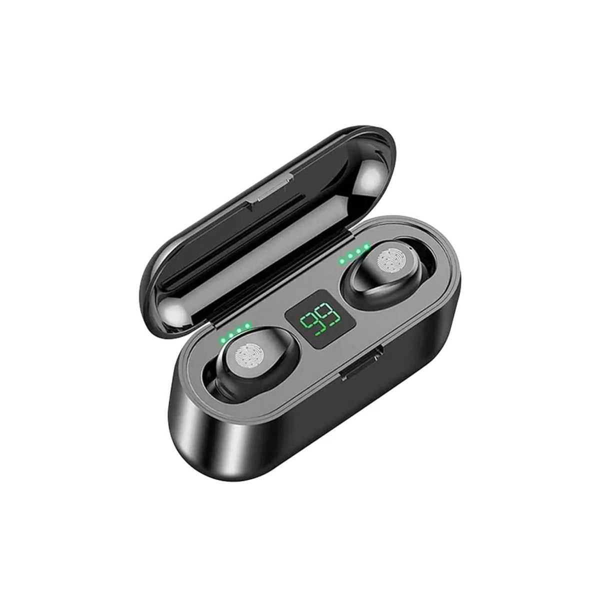 GENERICO - Audifonos Bluetooth Recargables TWS In Ear Manos Libres AKS-T20 Negro