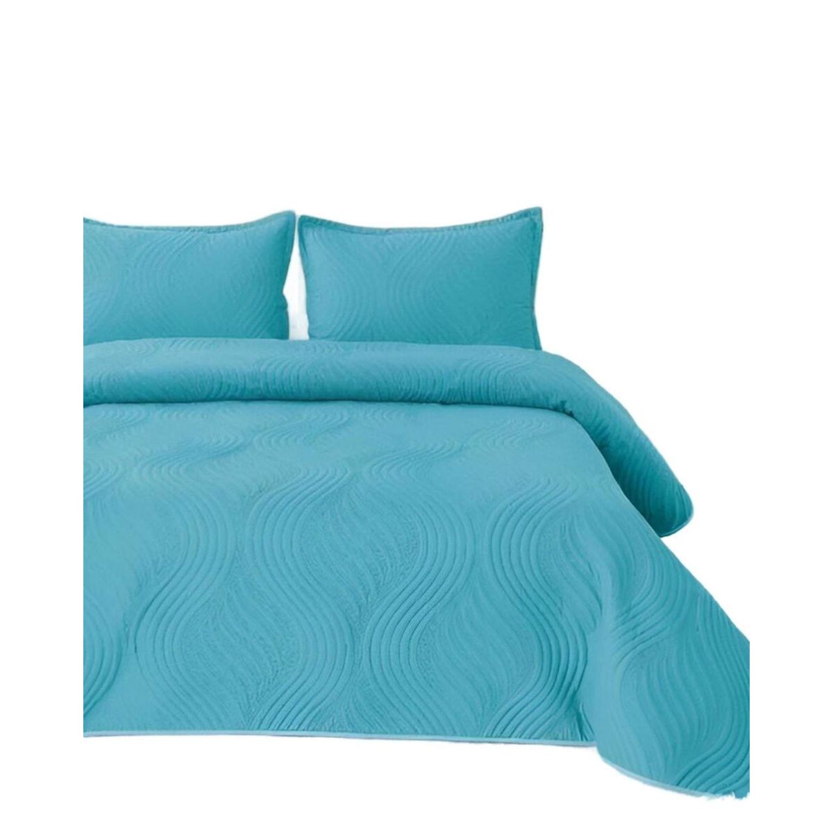 GENERICO - QUILT DE VERANO PLAZA Y MEDIA COBERTOR DE LUJO C05