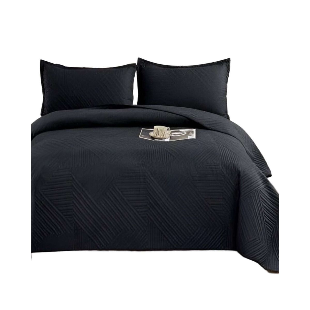 GENERICO - QUILT DE VERANO KING - SUPER KING COBERTOR DE LUJO C002