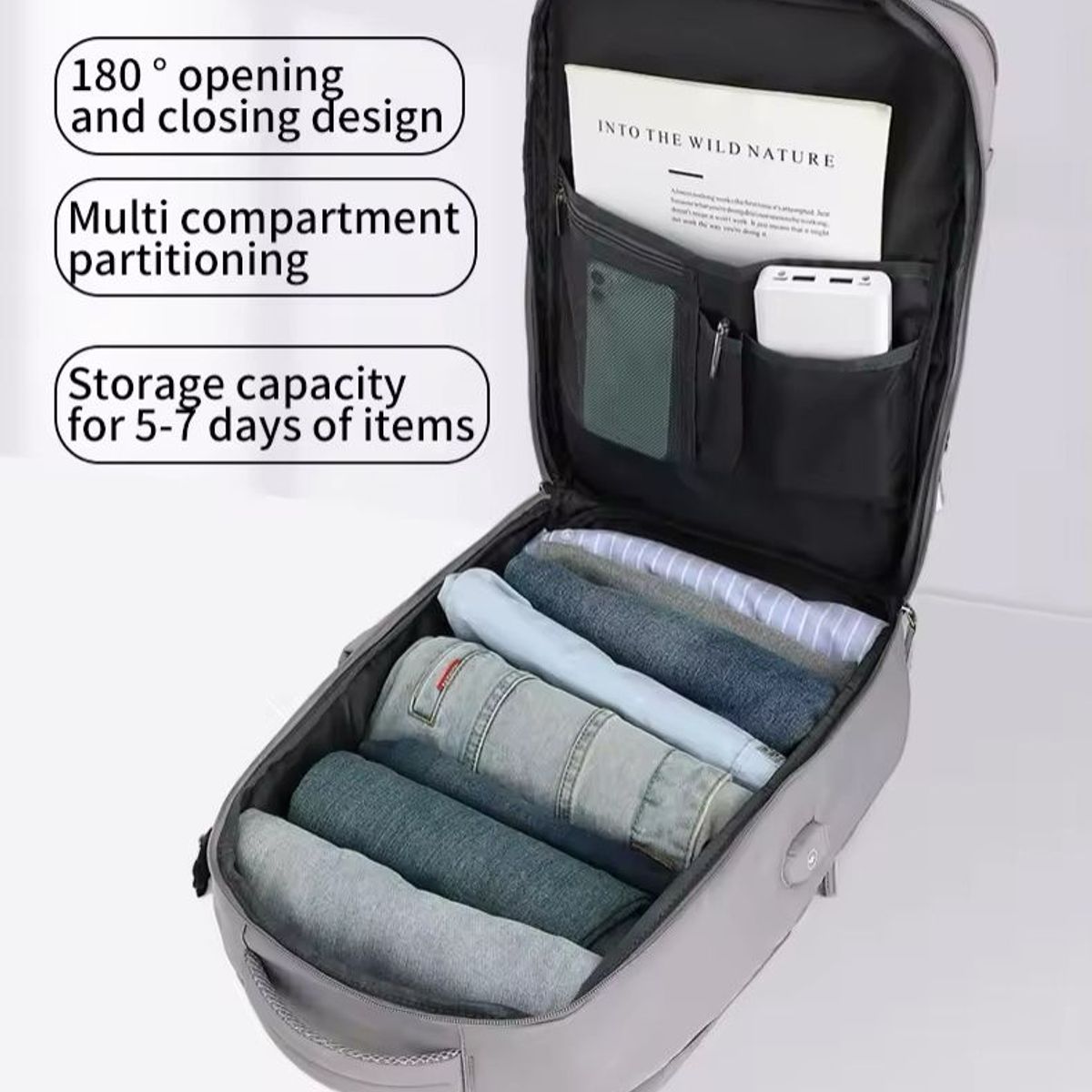 GENERICO - Mochila Viral Notebook Multifunción Viaje Negocio Oficina