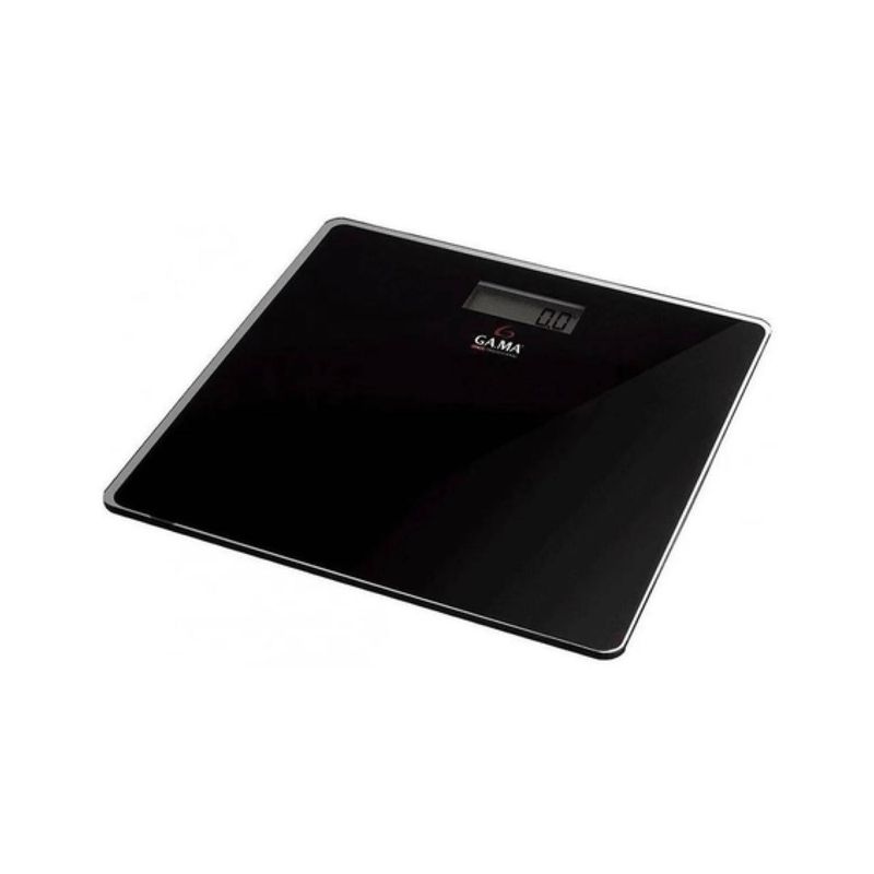 GAMA - Balanza Peso Digital 180Kg Negro Luxury Negro SCG430 Gama