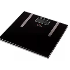 GAMA - Balanza Peso Digital 150Kg Negro Luxury Negro SCF2000