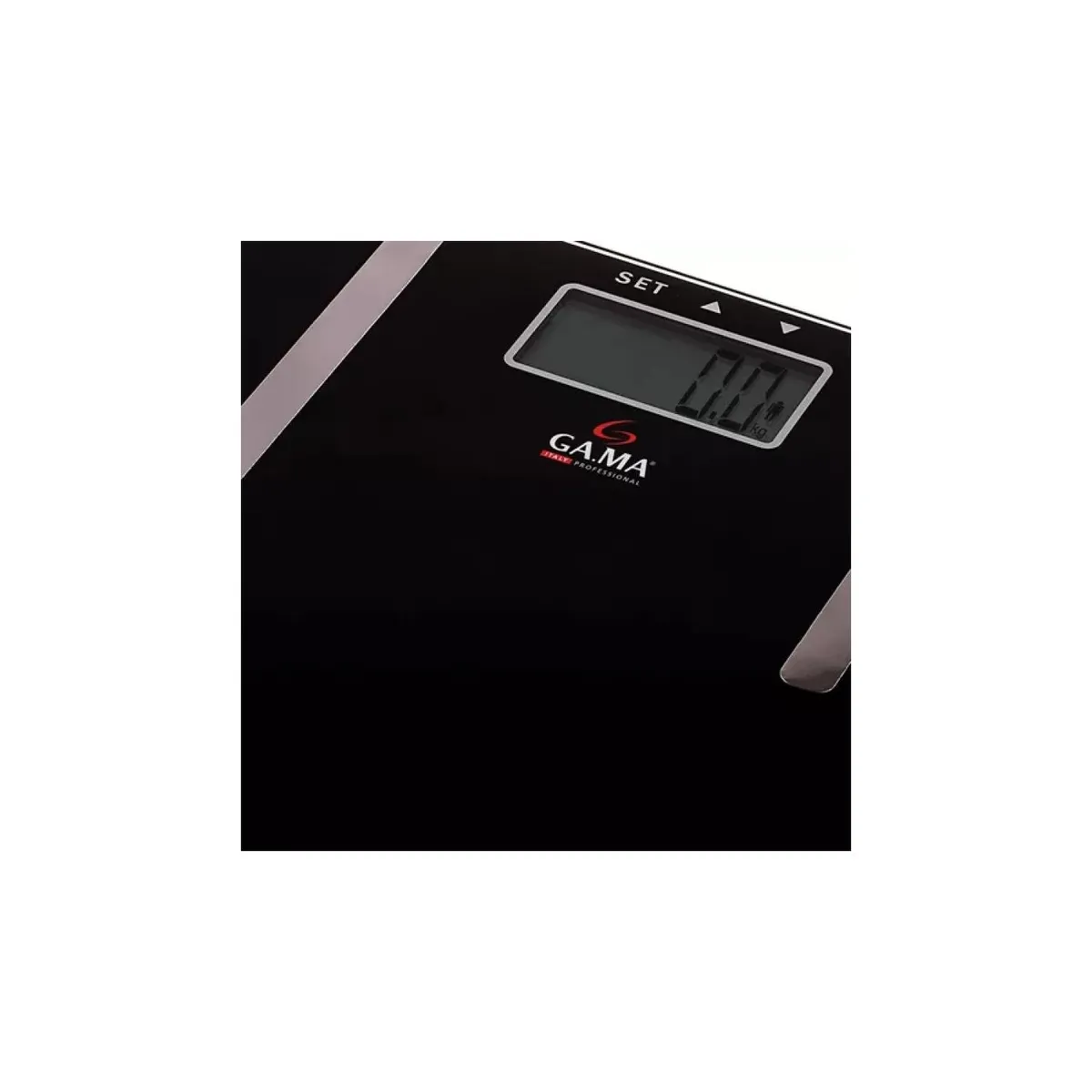 GAMA - Balanza Peso Digital 150Kg Negro Luxury Negro SCF2000 Gama