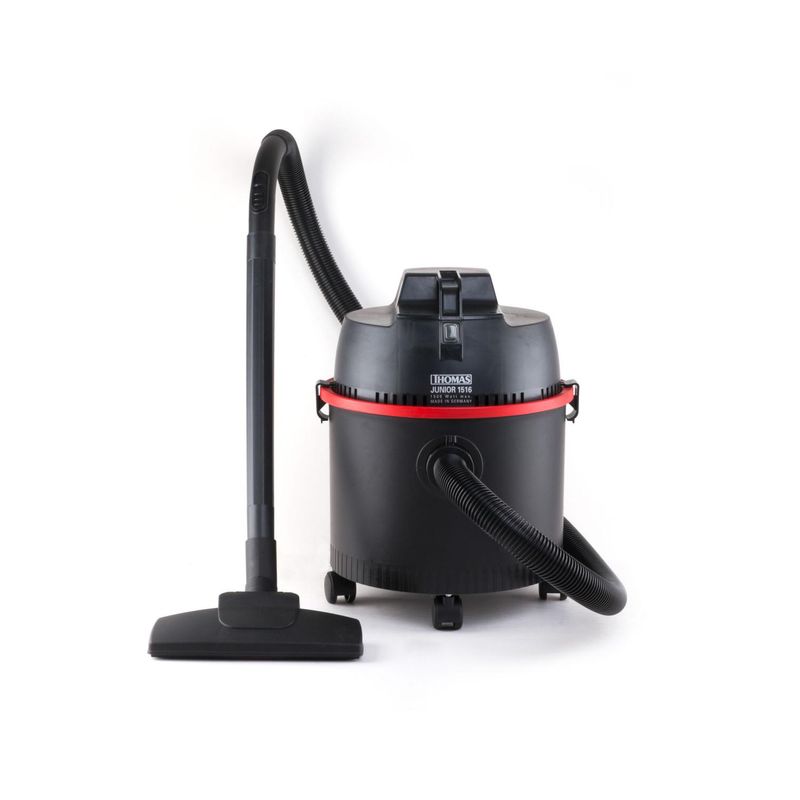 THOMAS - Aspiradora Tambor 16L 1500W Polvo Agua Negro TH-1516 Thomas