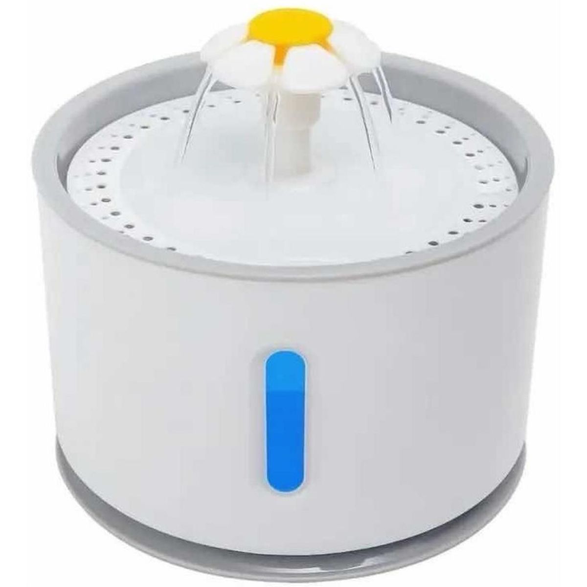 GENERICO - Bebedero Electrico De Agua 24lts Luz Led + Pack X4 Filtros