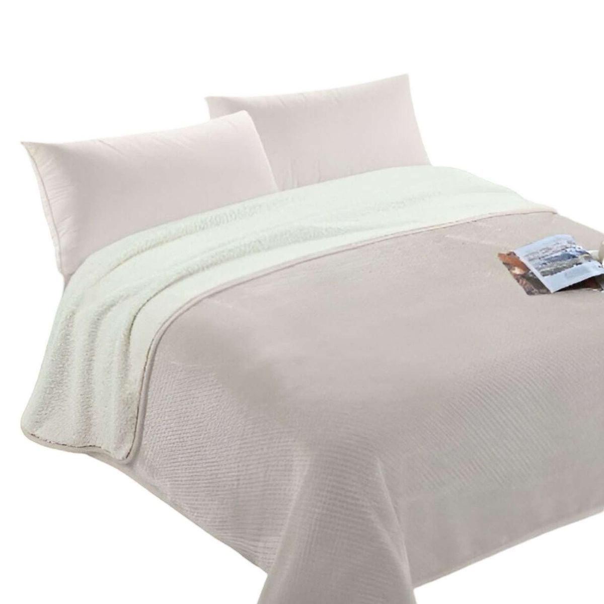 GENERICO - FRAZADAS ELEGANTES 2 PLAZA 200X230 Beige