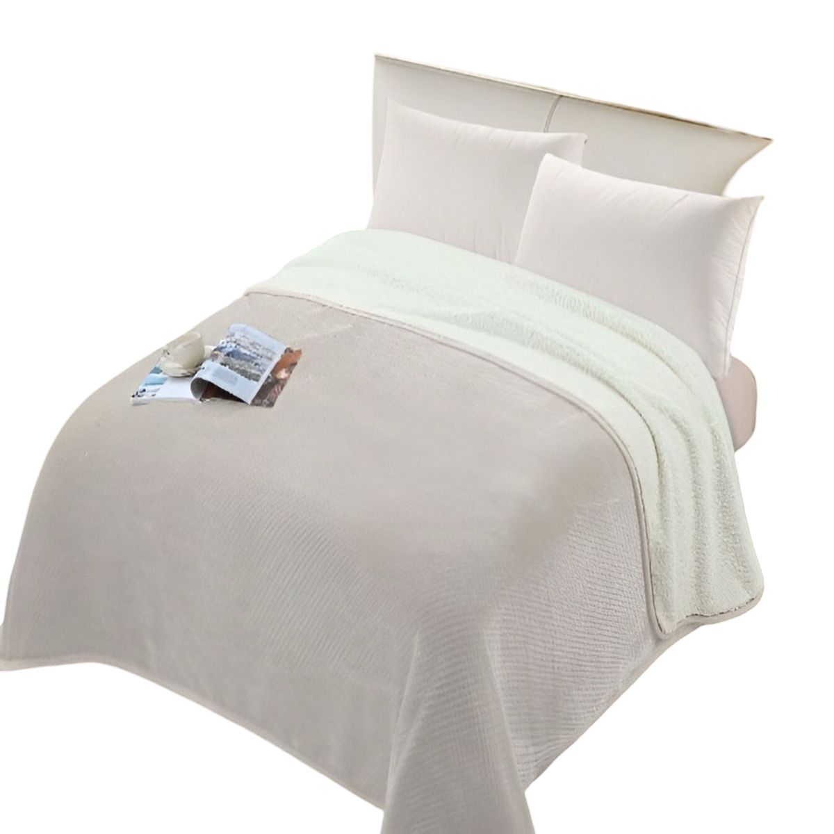 GENERICO - FRAZADAS ELEGANTES 2 PLAZA 200X230 Beige