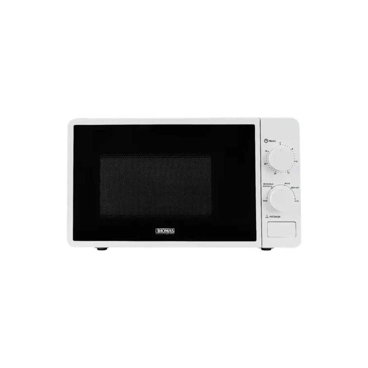 THOMAS - Microondas Electrico 18L 700W Timer Blanco TH-18B05 Thomas