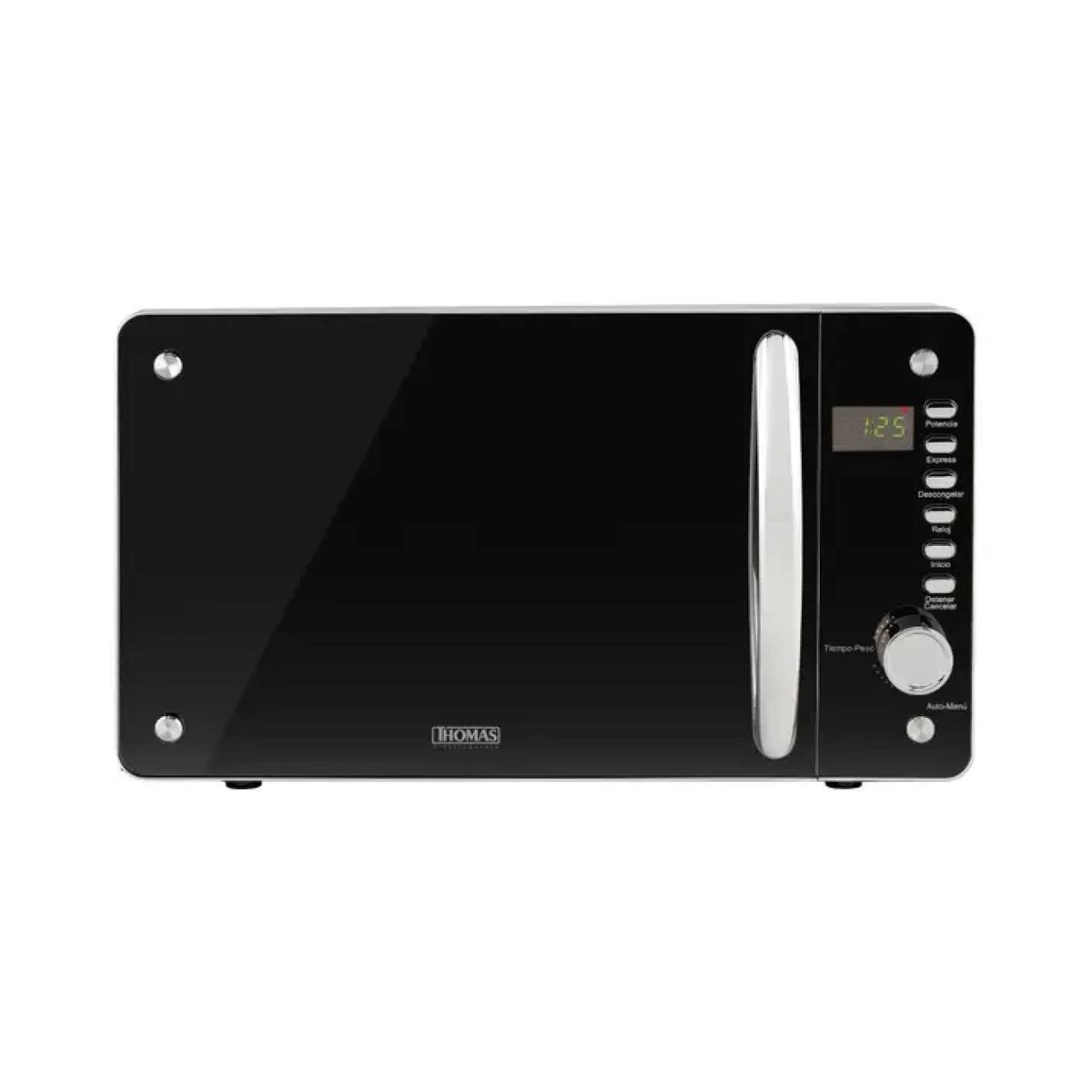 THOMAS - Microondas Electrico 20L 800W Negro Gris  TH-20DM Thomas