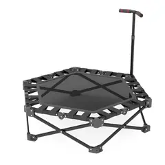 KOKILA - Trampolín Salto Redondo Con Elásticos Profesional Agarradera