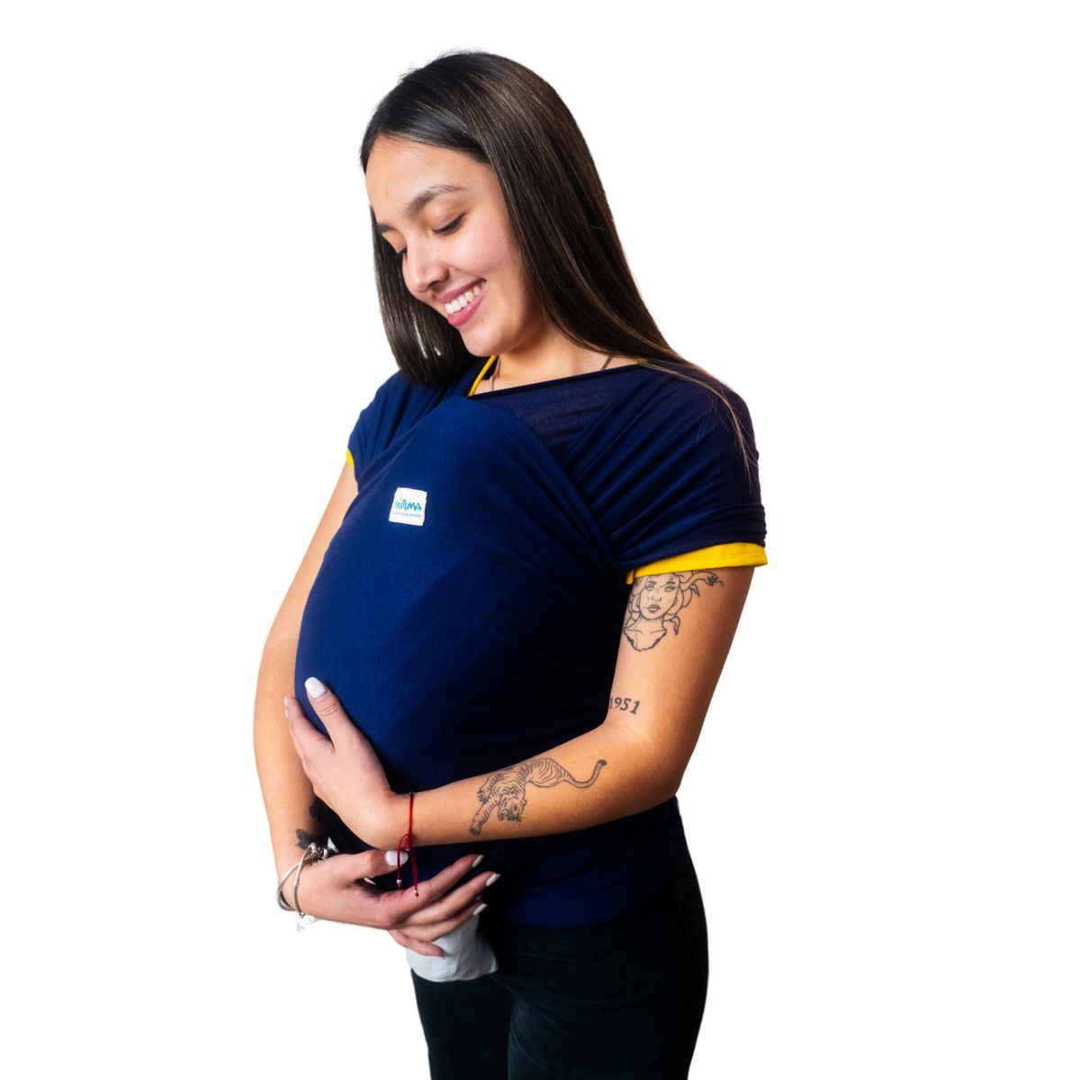 MITIMA - Fular PortaBebe Mitima Azul Marino