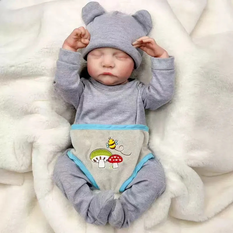 VERCI - Muñecas Reborn Realistas De 49 Cm Lindas Muñecas Para Niños