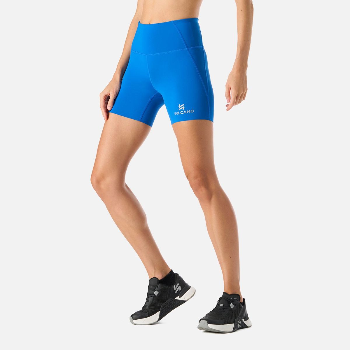 VULCANO - Short Deportivo tiro alto mujer Built To Move