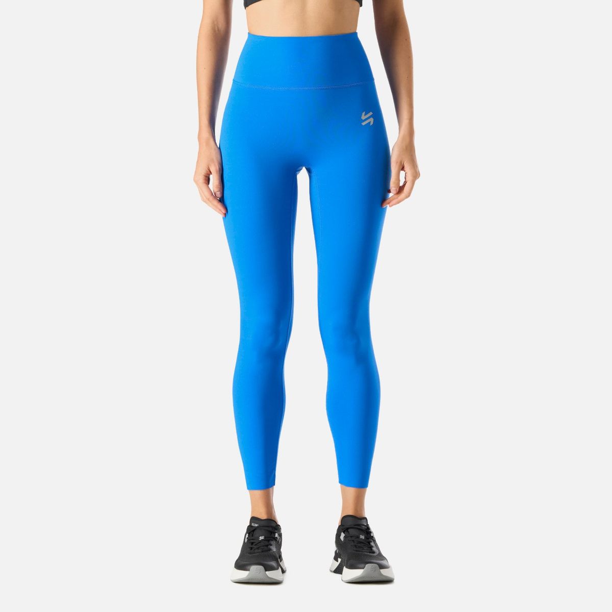 VULCANO - Calza Mujer Tempo 7/8 Super High Rise Leggins Azul Vulcano