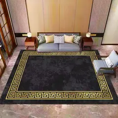 GENERICO - ALFOMBRA PARA LIVING ANTIDESLIZANTE CON DISEÑOS TRIDIMENCIONALES