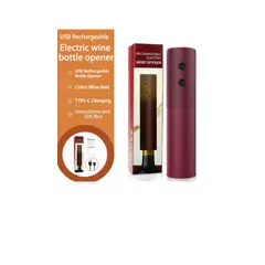 GENERICO - Abridor Eléctrico De Botellas De Vino Usb recargable