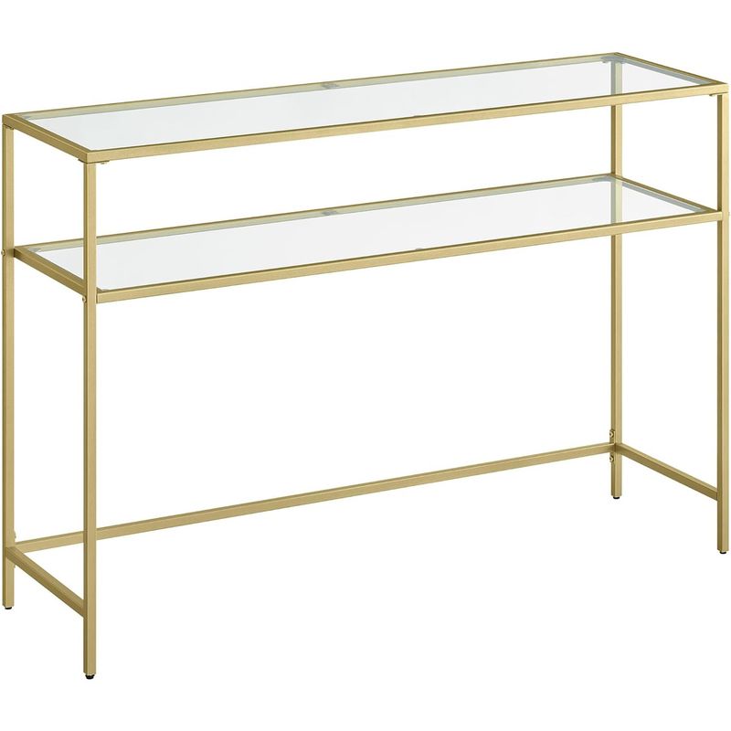 U BUY - Mesa Auxiliar Estrecha 120 Cm Estructura De Metal.