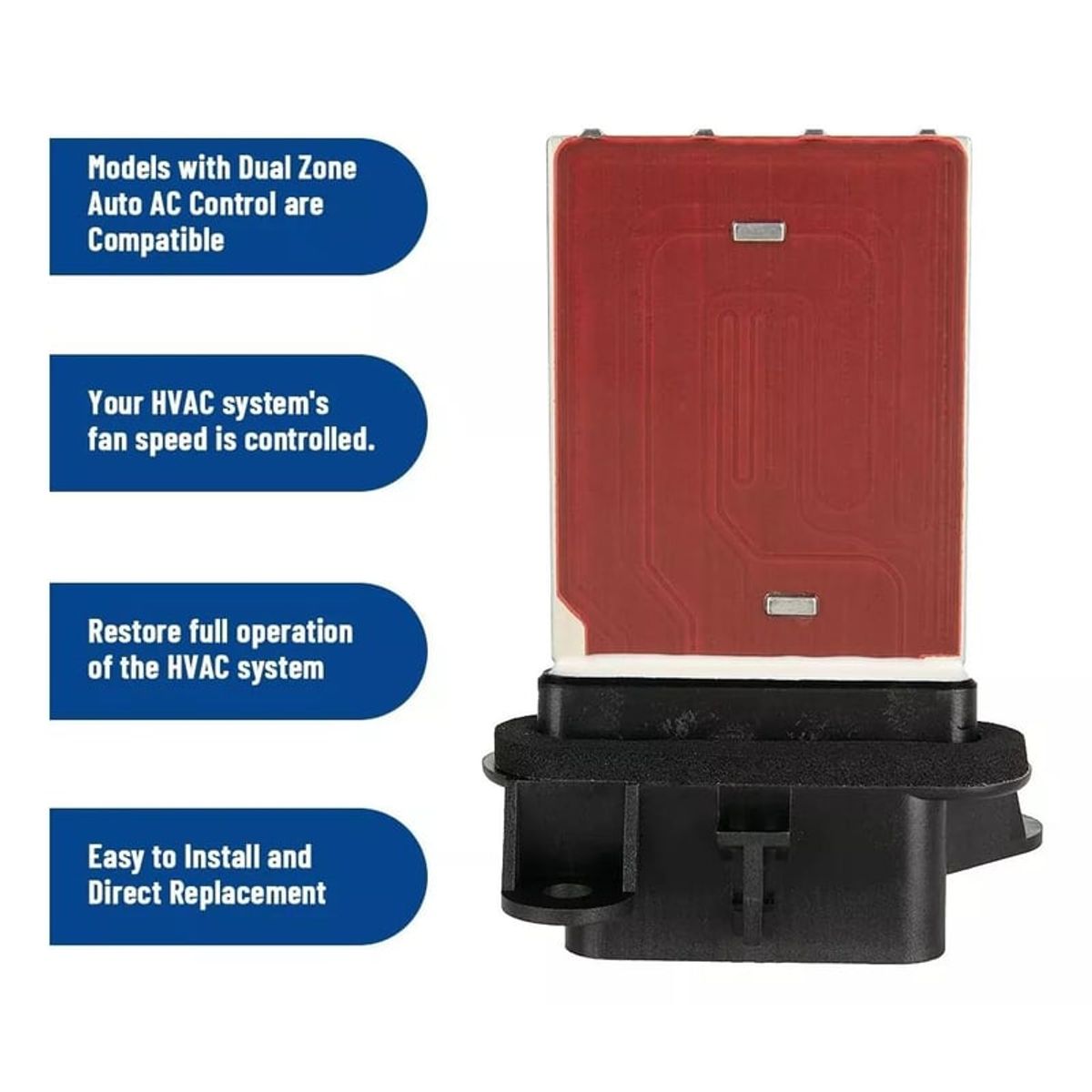 GENERICO - Resistencia Calefacción Chevrolet Sonic Tracker Spark Aveo -