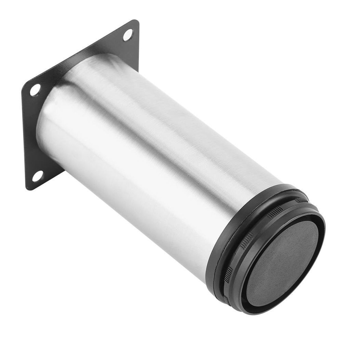KUANGYE - Patas Metálicas Para Muebles Regulable 10cm Pack 4 Und.