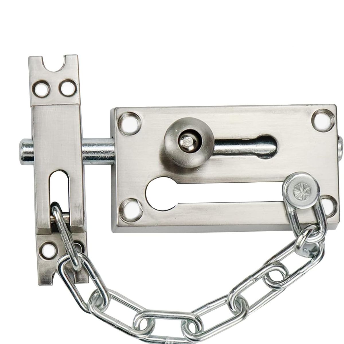 KUANGYE - Cerradura Cadena Seguridad Antirrobo Pestillo Puerta