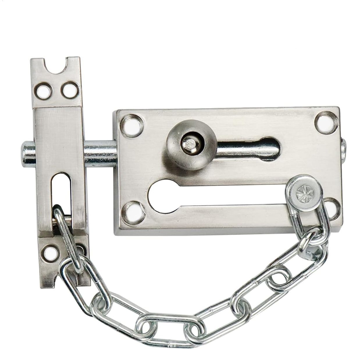 KUANGYE - Cerradura Cadena Seguridad Antirrobo Pestillo Puerta