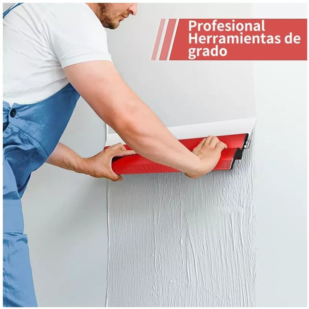 GENERICO - Alisador De Yeso Berox Inox, Flexible, Para Masilla, 40 Cm