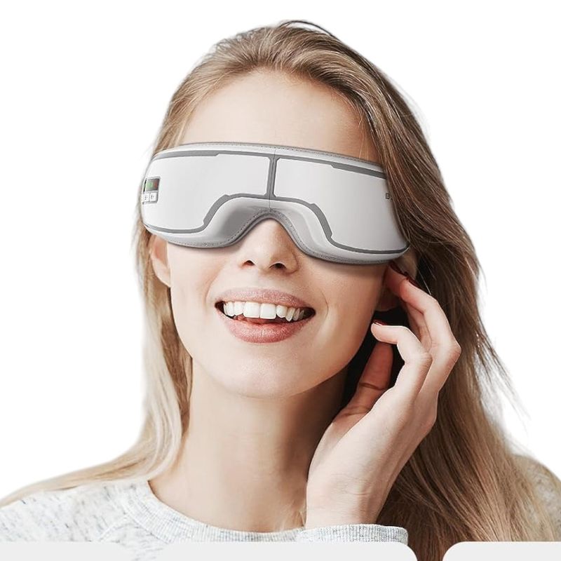 INVENCIBLE - MASAJEADOR DE OJOS CON CALOR Y BLUETOOTH NC49
