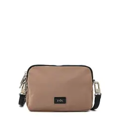 ZIOL - Cartera bandolera mediana lisette beige oscuro
