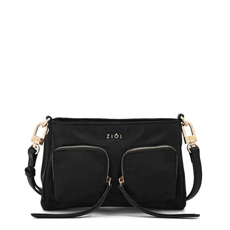 ZIOL - Cartera bandolera pequeña nellie negro