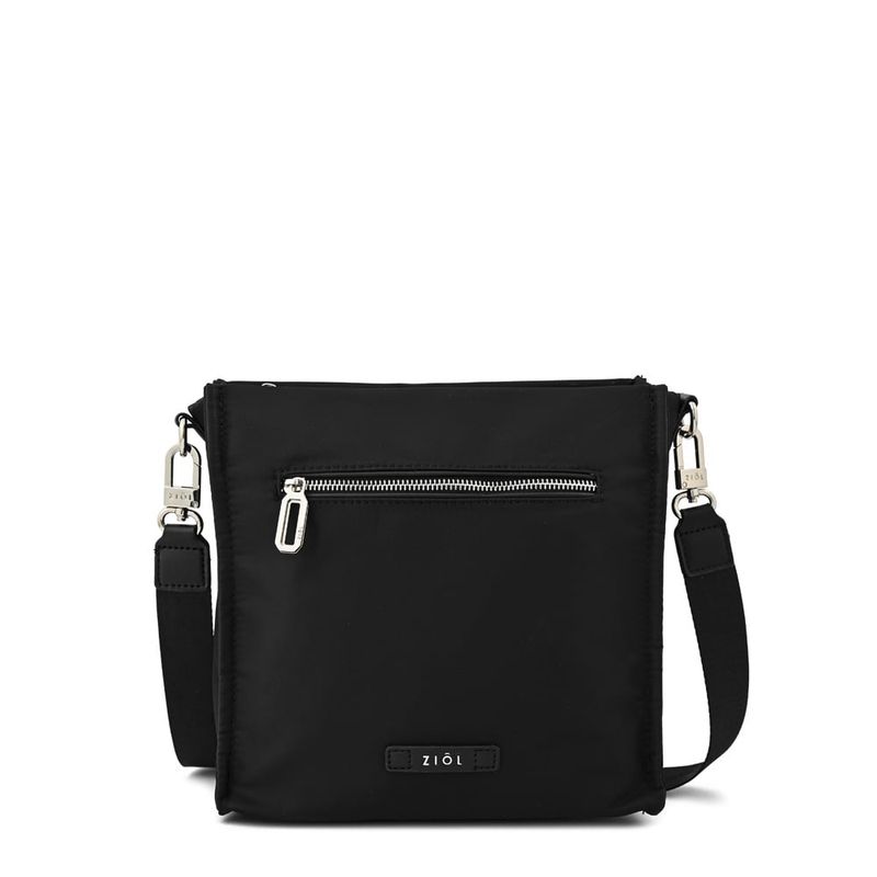 ZIOL - Cartera bandolera pequeña katyna negro