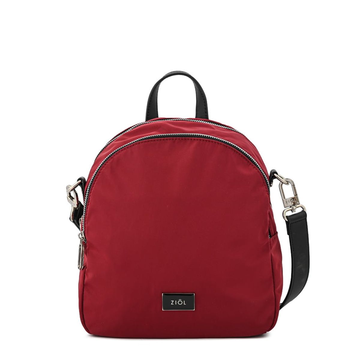 ZIOL - Mochila lisette mediana burdeo