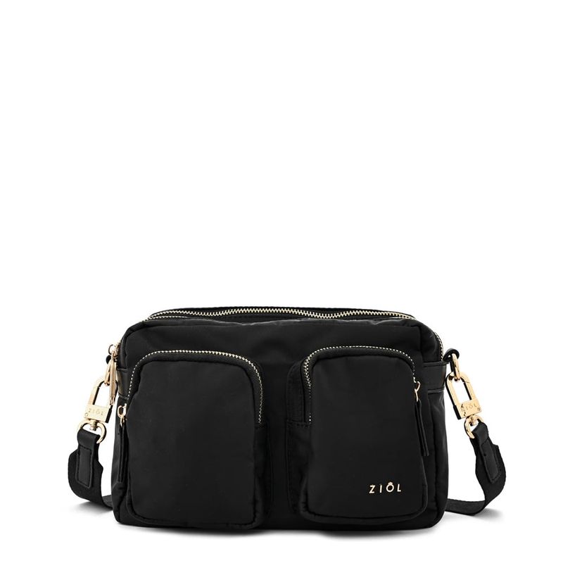 ZIOL - Cartera bandolera pequeña marina negro
