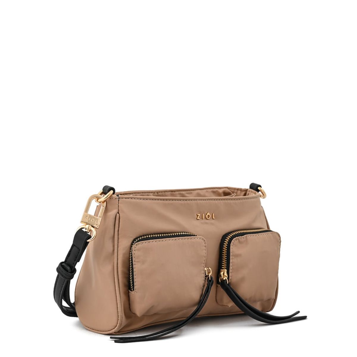 ZIOL - Cartera bandolera nellie pequeña beige oscuro