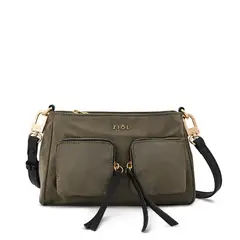 ZIOL - Cartera bandolera pequeña nellie verde oliva
