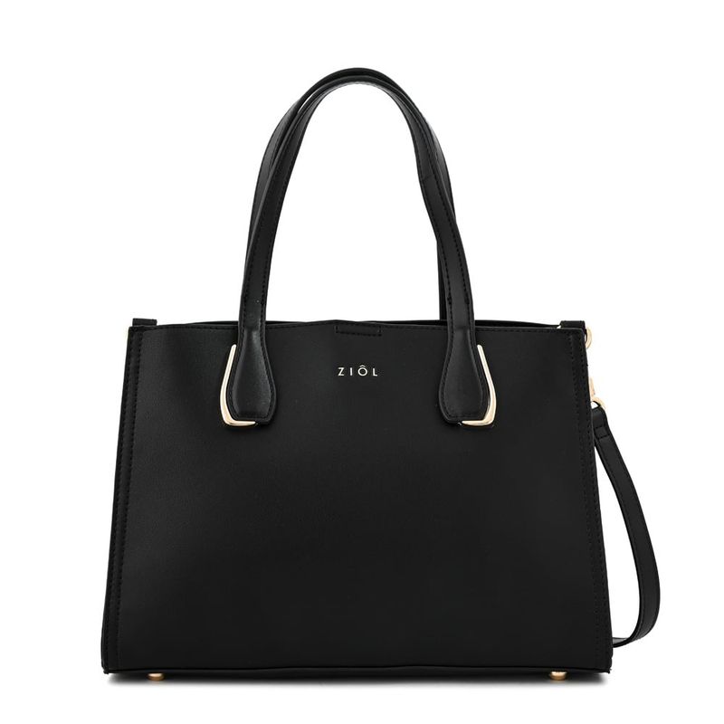 ZIOL - Cartera dos asas mediana felicia negro