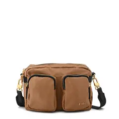 ZIOL - Cartera bandolera pequeña marina camel
