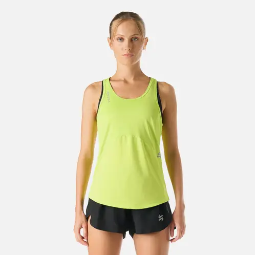 VULCANO - Polera sin mangas running mujer Built To Move
