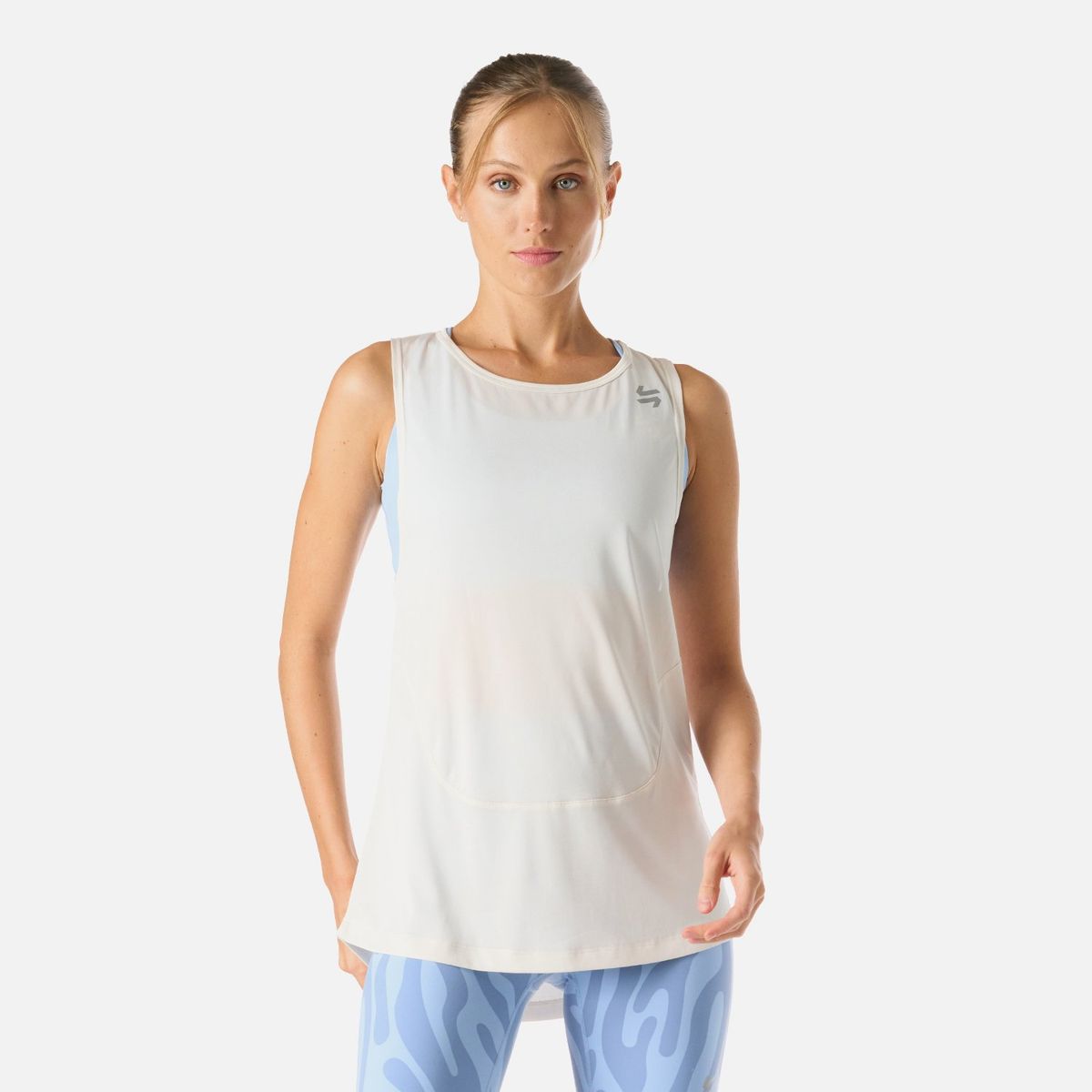 VULCANO - Polera Mujer Tempo Tank Top Blanco Vulcano
