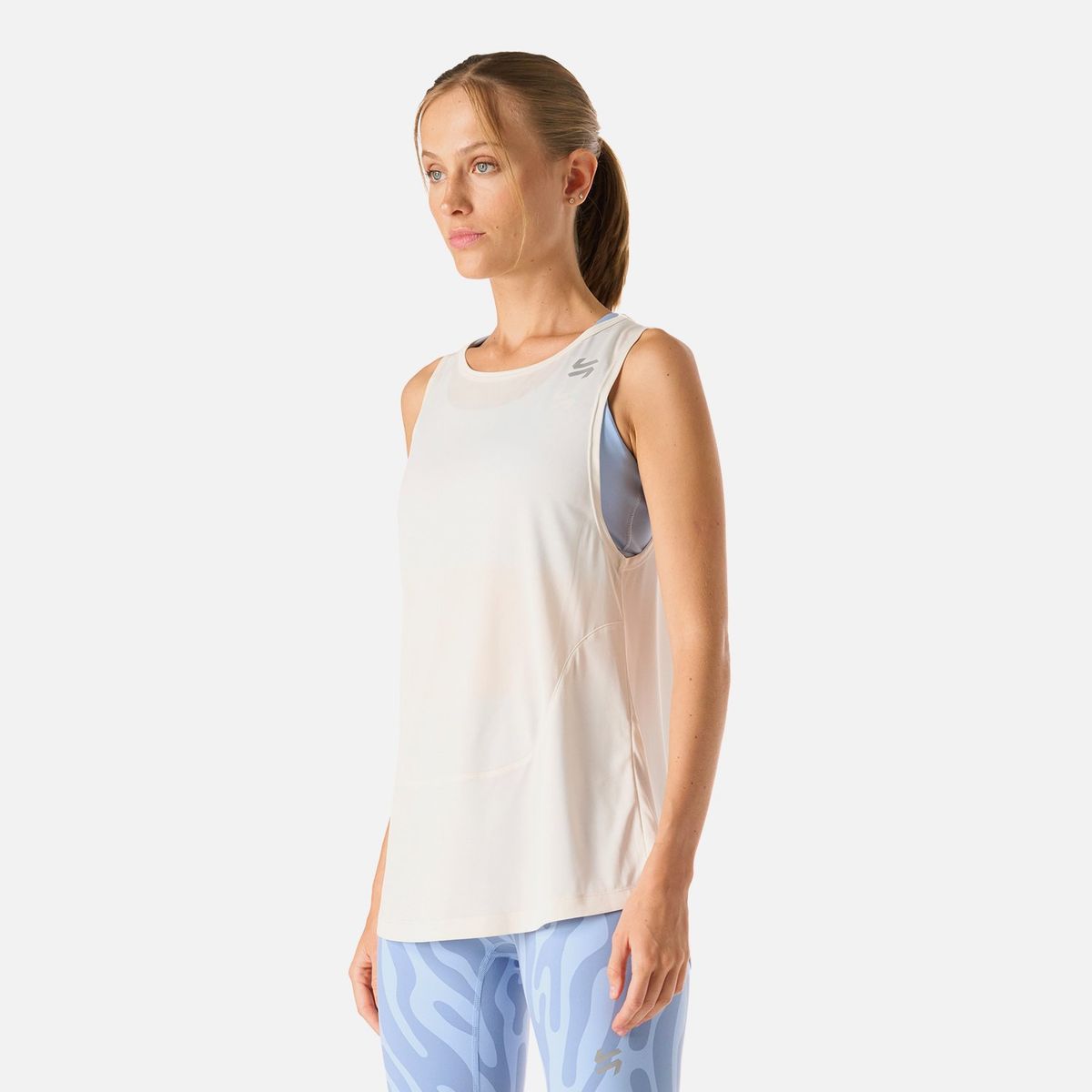 VULCANO - Polera Mujer Tempo Tank Top Blanco Vulcano