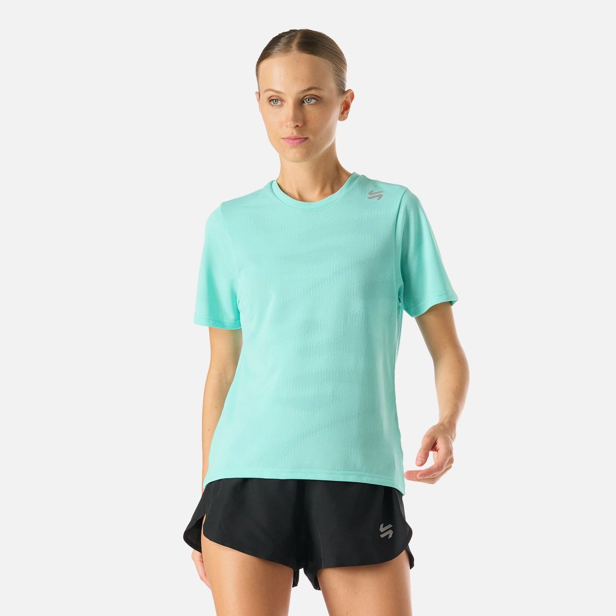 VULCANO - Polera Mujer Built To Move Pro T-Shirt Jade Vulcano