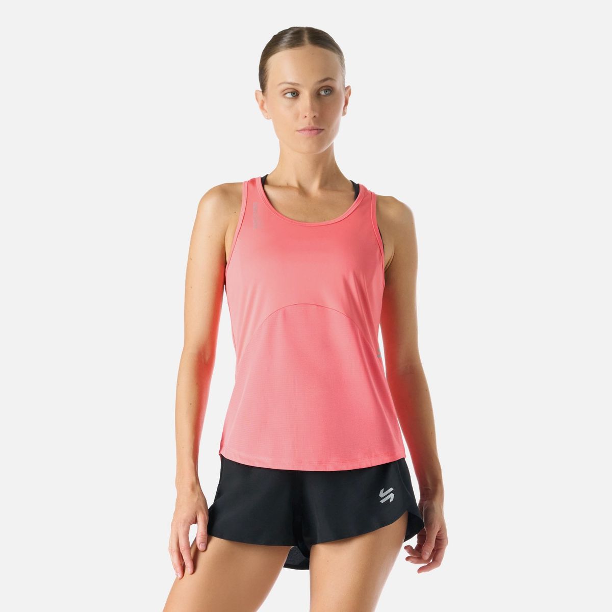 VULCANO - Polera Mujer Built To Move Tank Top Coral Vulcano