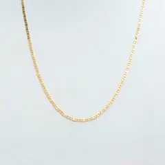 ELLA JOYAS - Cadena Piastrine Oro 18k - 60cm
