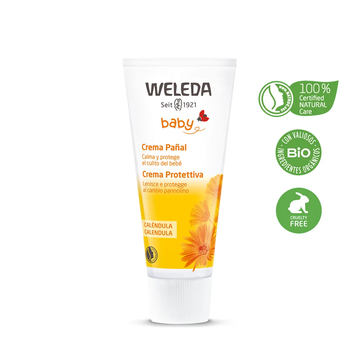 WELEDA - Crema Pañal de Caléndula Bebé.-