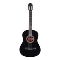 GUITARRA CLÁSICA 39 CUERDA DE NYLON NEGRO
