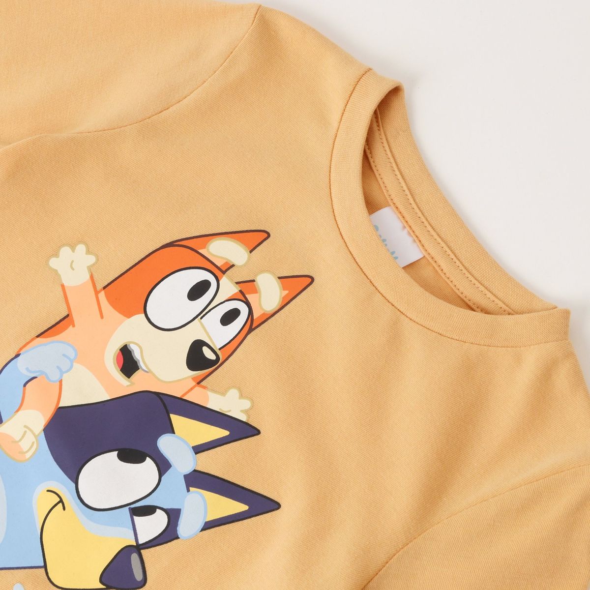 BLUEY - Polera Manga Larga Niño Up Bingo Café Bluey