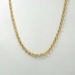 ELLA JOYAS - Cadena Rolo Mediana Oro Amarillo 18k - 50cm